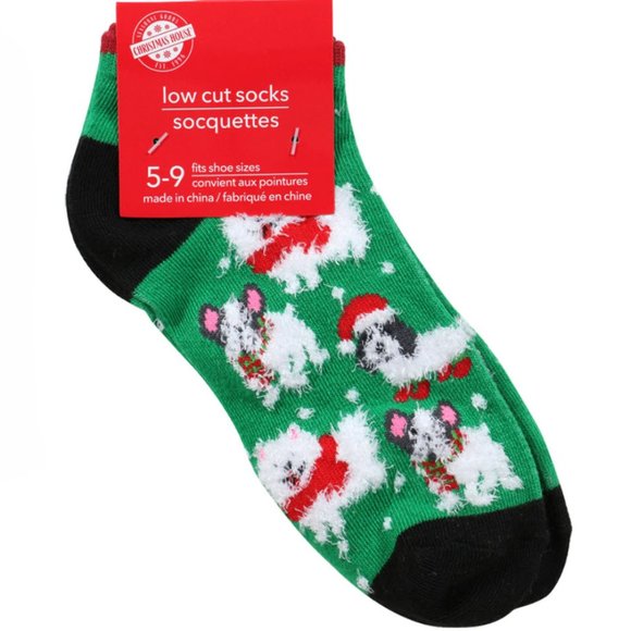 Furry Puppy Dog Socks - Picture 4 of 4